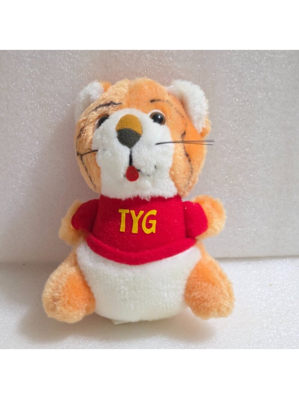 Vintage 1981 Hallmark Shirt Tales TYG Tiger Plush Toy 7" Stuffed Animal Retro